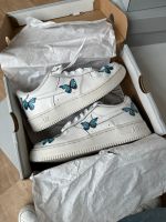 Custom Schmetterling Design Nike Air Force 1 Gebraucht 37.5 Nordrhein-Westfalen - Dülmen Vorschau