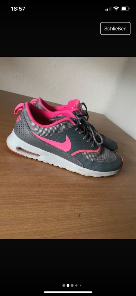 Nike Thea Grau/Pink in Bernburg (Saale)