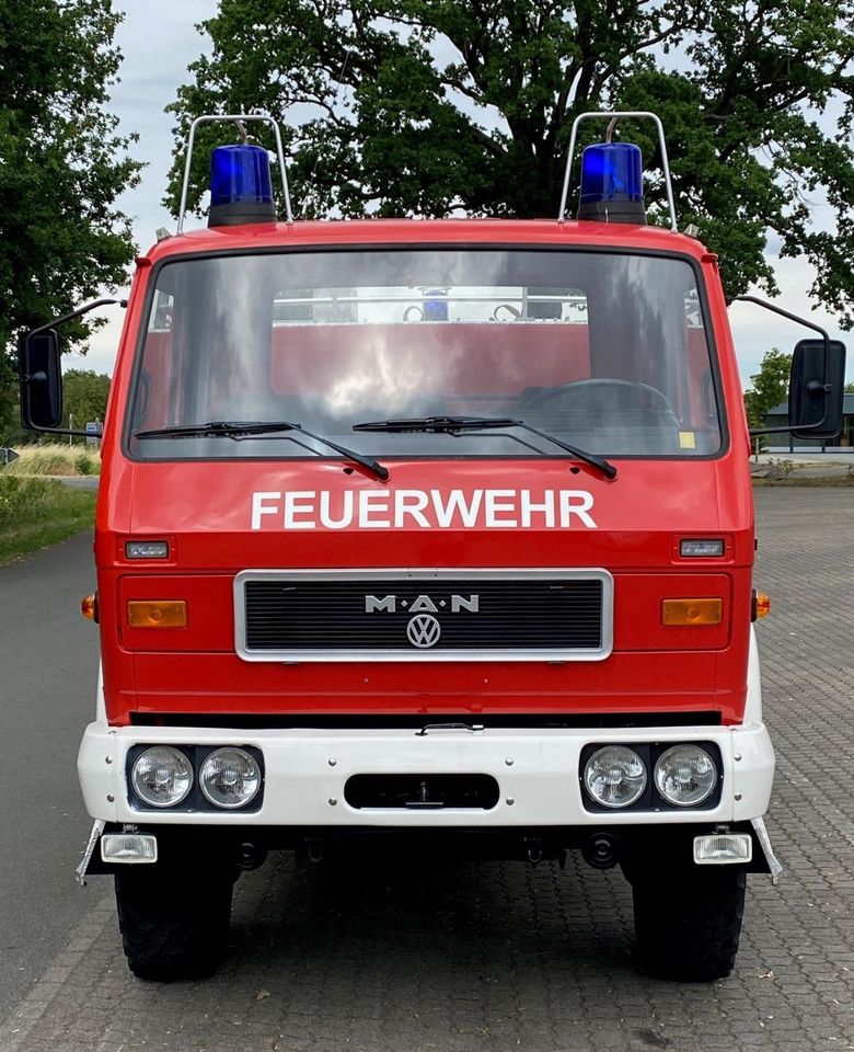 VW-MAN 8.136 4x4 Ziegler Allrad Feuerwehr 6 Zyl. HU/AU 1/2025 in Greven