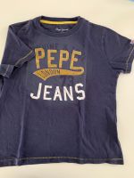 Pepe Jeans Jungen Kurzarm T-Shirt Gr. 8 dunkelblau Bayern - Obernburg Vorschau