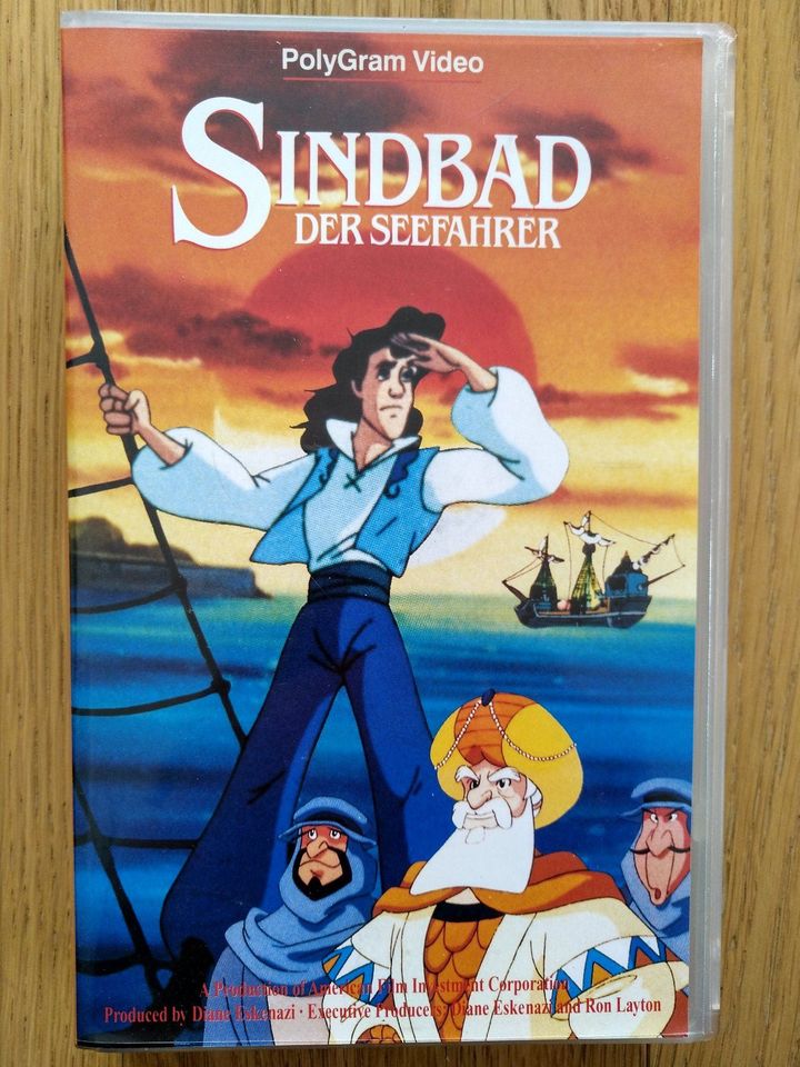 Sindbad Der Seefahrer VHS Kassette in Kornwestheim