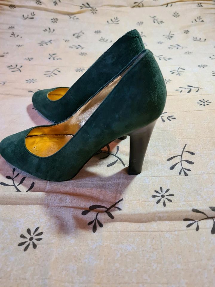 Ralph Lauren Damen Pumps High Heels grün Gr.37 in Pulheim