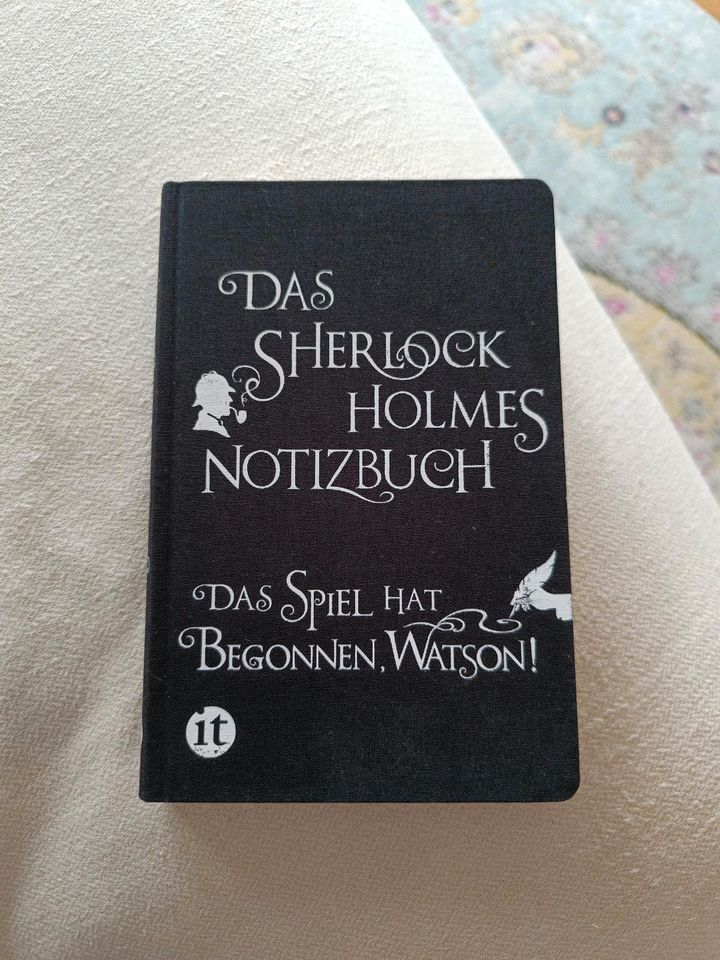 Sherlock Holmes Notizbuch mit Zitaten - unbeschrieben in Hamburg