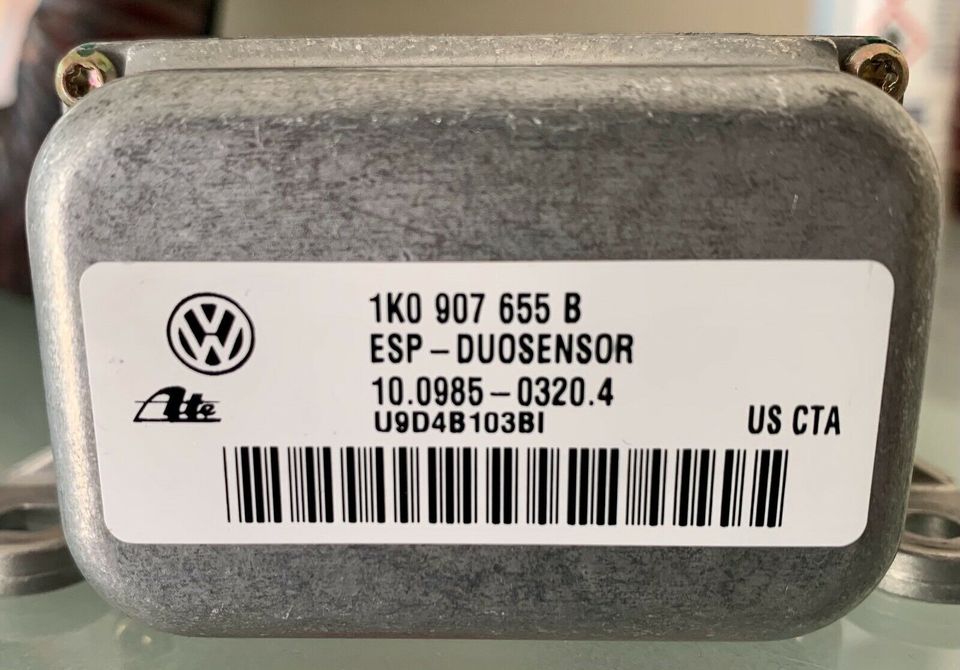 VW Golf 5 Touran Beschleunigungssensor ESP Sensor 1k0907655B in Niederkassel