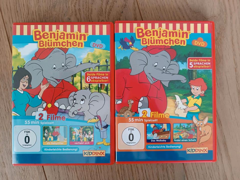 Benjamin Blümchen DVDs als Babysitter, verliebt sich, Das Walbaby in Scheßlitz