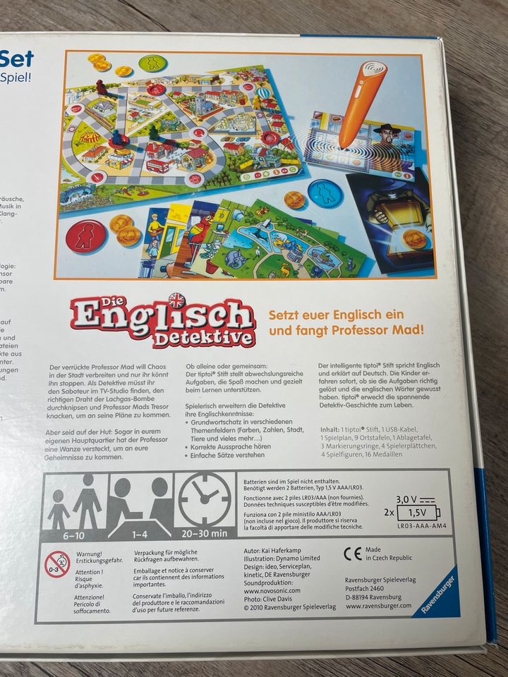 Tiptoi Spiel „Die Englisch-Detektive“ - ohne Stift in Köln