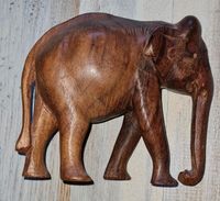 Schnitzerei,Elefant,Holz,Skulptur,Vintage Elefant, Saarbrücken-Dudweiler - Dudweiler Vorschau