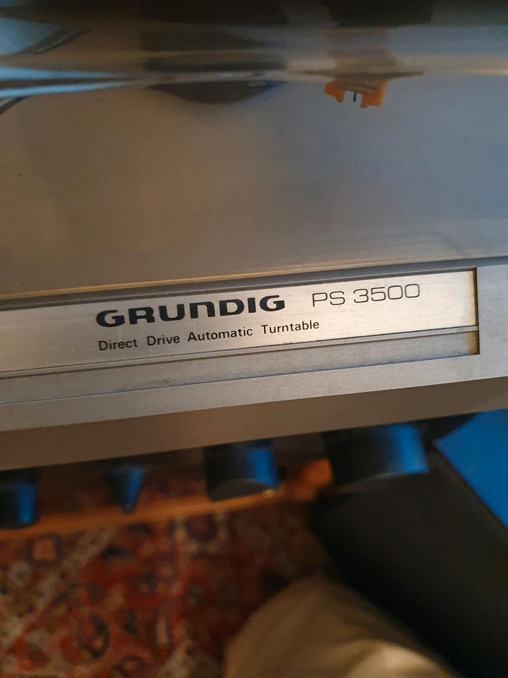 Grundig PS 3500 Schallplattenspieler, Plattenspieler in Insul Ahr