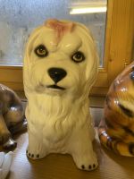 Keramik Malteser oder Coton de Tulear Hund Bayern - Grassau Vorschau
