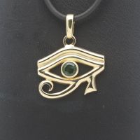 Auge Des Horus Gold Anhänger 585 14 Kt Turmalin juweliero.de Innenstadt - Köln Altstadt Vorschau