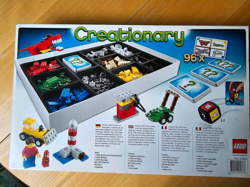 Lego 3844 Creationary, Spiel in Sundern (Sauerland)