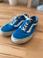 Vans Schuhe old school blau Leder 39 Sneakers Bayern - Neusäß Vorschau