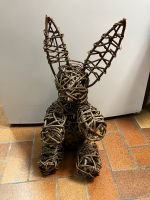 Osterhase aus Rattan, Höhe ca. 53cm Baden-Württemberg - Ilshofen Vorschau