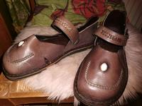 Neue Echt Leder Damen Schuhe Gr. 40 Hessen - Fronhausen Vorschau