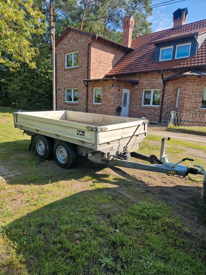 Kippanhänger Maschinenverleih Mieten Vermieten in Vielank