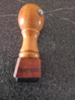 Stempel DDR-ZEITEN "Inventur " alt Sachsen-Anhalt - Wiederstedt Vorschau