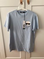 Karl Lagerfeld Herren T-Shirt Ikonik Pocket Sky/Blue Gr. M *NEU* Hessen - Kelkheim Vorschau