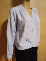 DAMEN STRICK JACKE CARDIGAN pieces GR. L Sachsen - Leisnig Vorschau