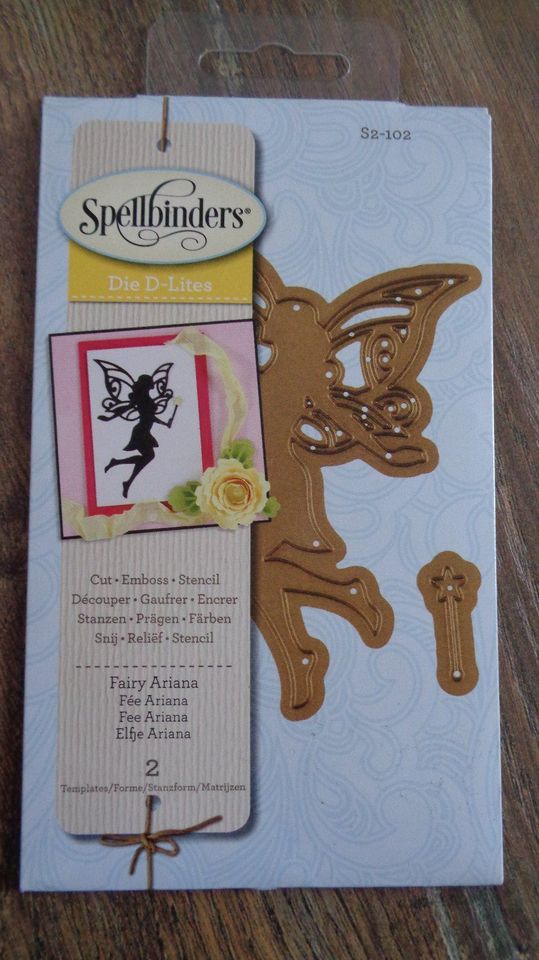 Spellbinders Feen Fairy Stanzschablonen in Hemmingen