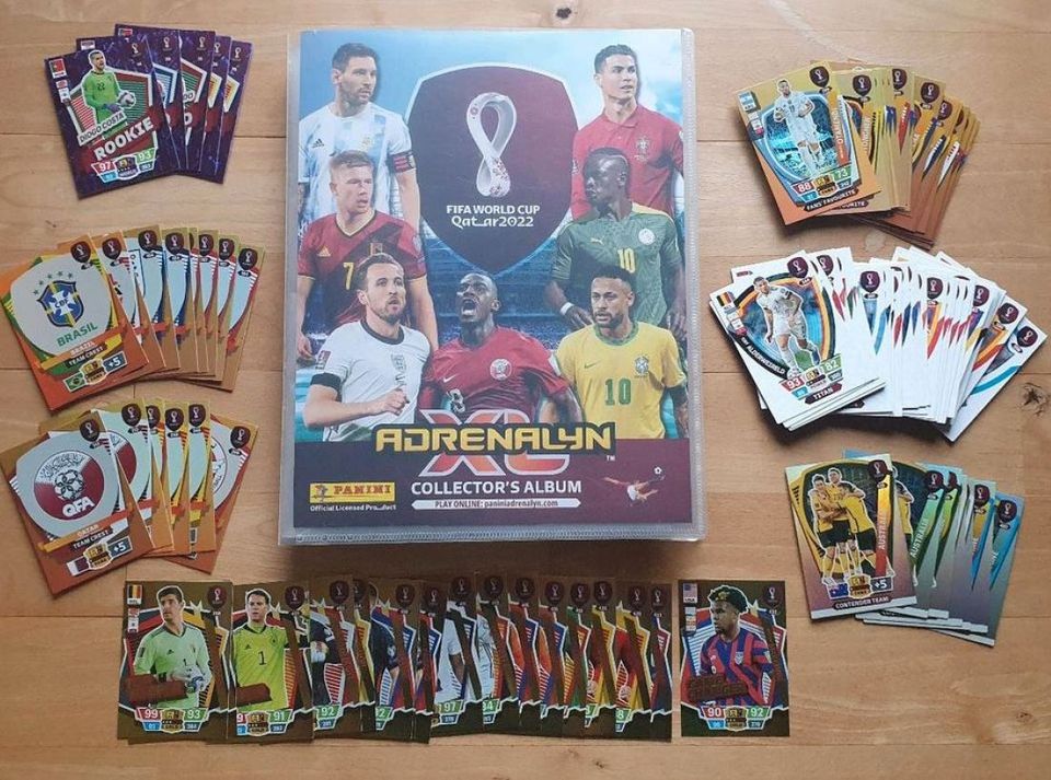 Panini Adrenalyn XL WM 2022 Karten in Rastatt