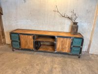 Industrial Kommode TV Sideboard Stahl Massivholz Dortmund - Innenstadt-West Vorschau