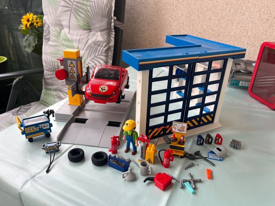 Playmobil City life Werkstatt Autowerkstatt in Gera