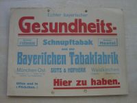 Altes Werbeschild Bayern - Perlesreut Vorschau
