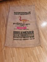 Kaffeesack aus Mexiko mit Flamingo Motiv,  top Baden-Württemberg - Billigheim Vorschau