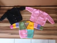 3x Knit-Winter Jäckchen für Baby's zw. 0-6m. Bayern - Hilpoltstein Vorschau