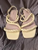 Neuwertige Leder Riemchen Sandalen Gr 40 Bremen - Blumenthal Vorschau