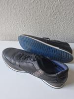 Bugatti Herren Sneaker - schwarz - blaue Sohle - Gr. 45 Wandsbek - Hamburg Wellingsbüttel Vorschau