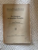 Die Erforschung der synoptischen Evangelien Bultmann 1925 Sachsen - Lengefeld Vorschau