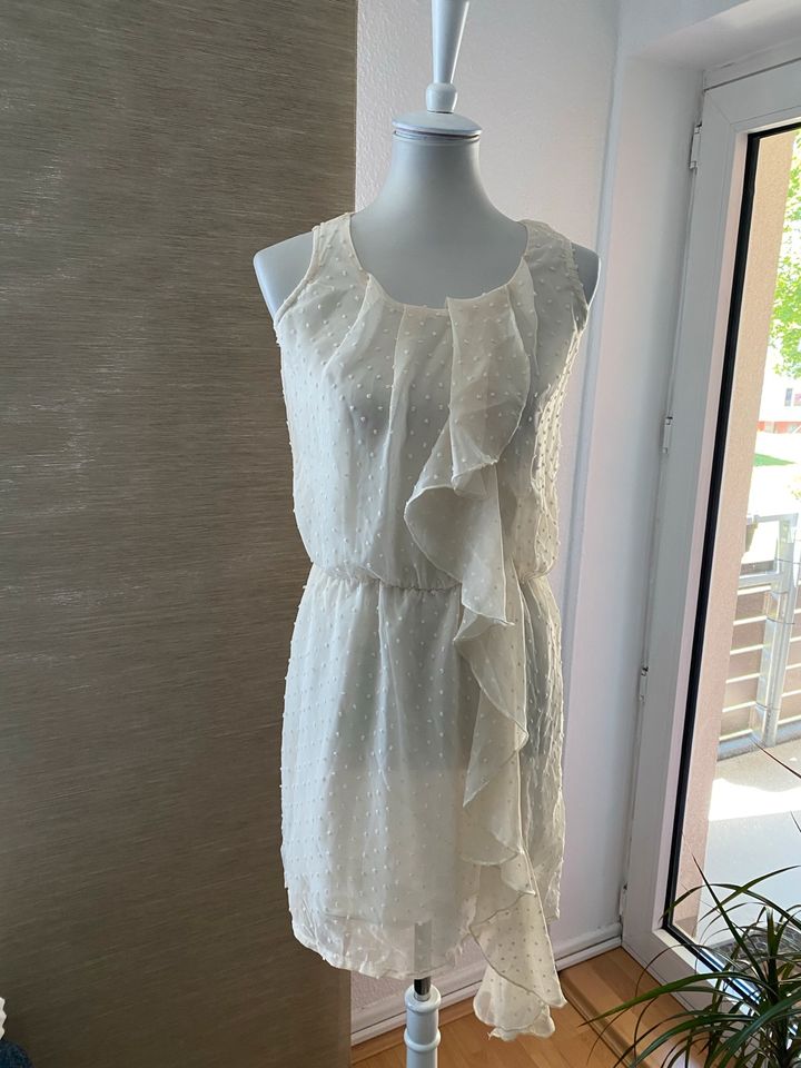 sweewe Paris Kleid Sommerkleid S M Creme in Hamburg