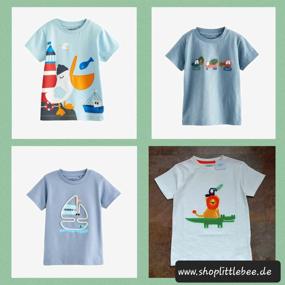 NEXT T-Shirts Sommer neu 86 92 98 104 110 116 122 littlebee in München