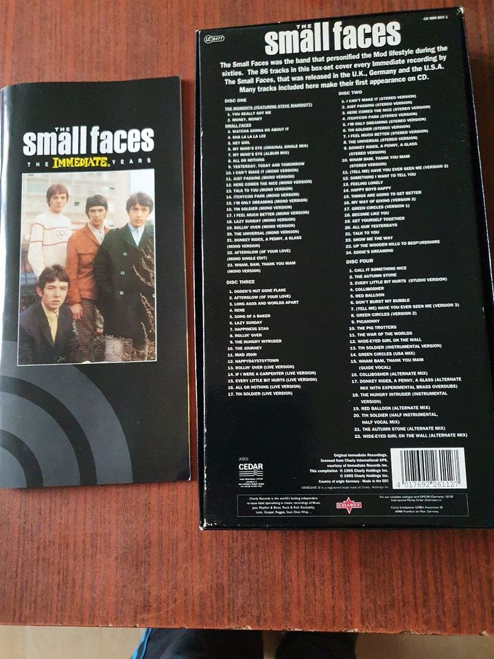 The Small Faces- Immediate Years -4 CD Boxset + Booklet in Suhl