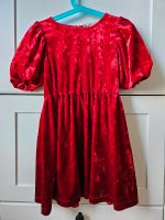 Kleid aus Samt Mädchen rot 98 / 104 H&M Kreis Pinneberg - Quickborn Vorschau