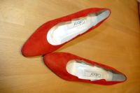 Roter Gabor Pumps Gr. 36 1/2 aus Veloursleder Nordrhein-Westfalen - Kamen Vorschau