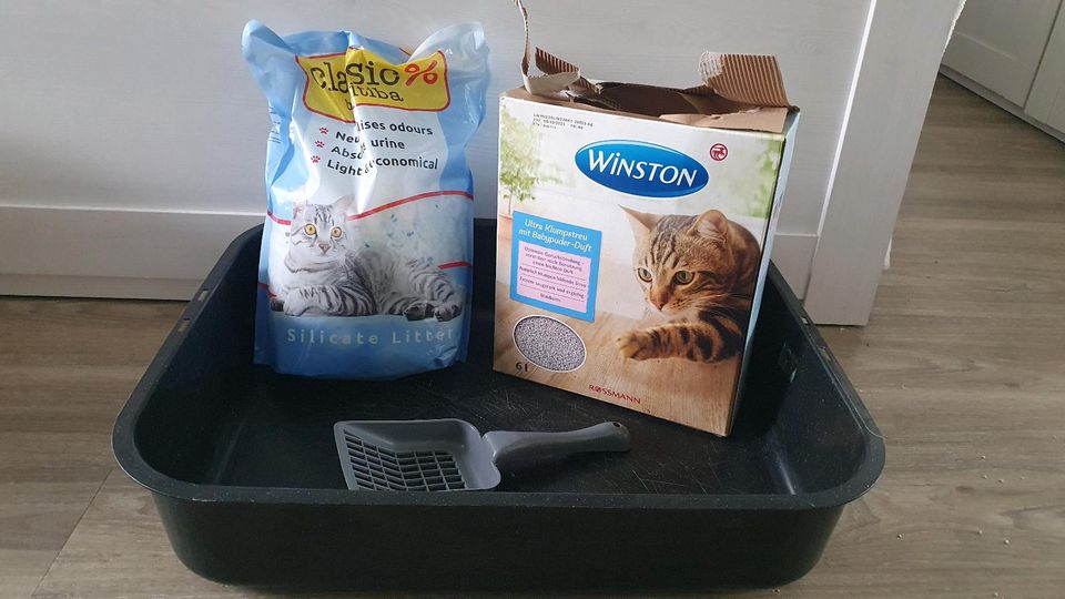 Katzentoilette / Katzenklo, Katzenschaufen, Katzensand in Düsseldorf