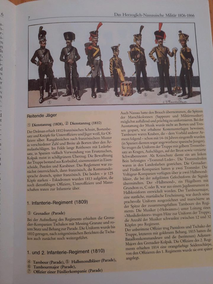 Die Herzoglich Nassauische Brigade, W. Rosenwald, P.Wacker in Oppenheim
