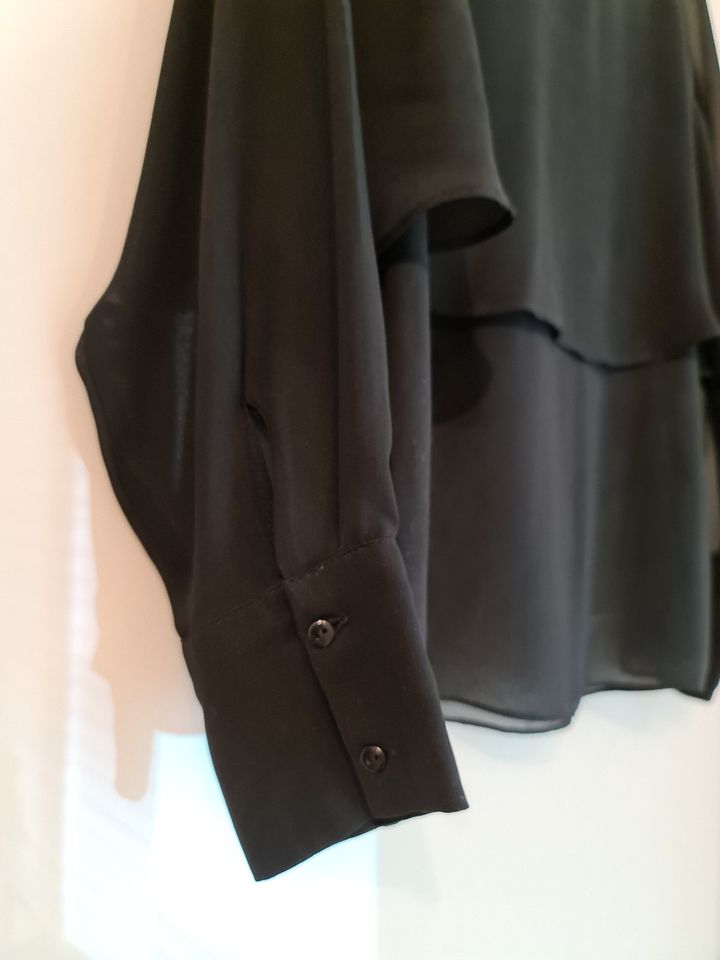 Zara transparente elegante Bluse XS 34 schwarz in Wuppertal