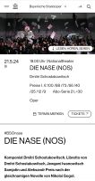 Oper Die Nase Bayerische Staatsoper 21.05.24 U30 Karten München - Altstadt-Lehel Vorschau