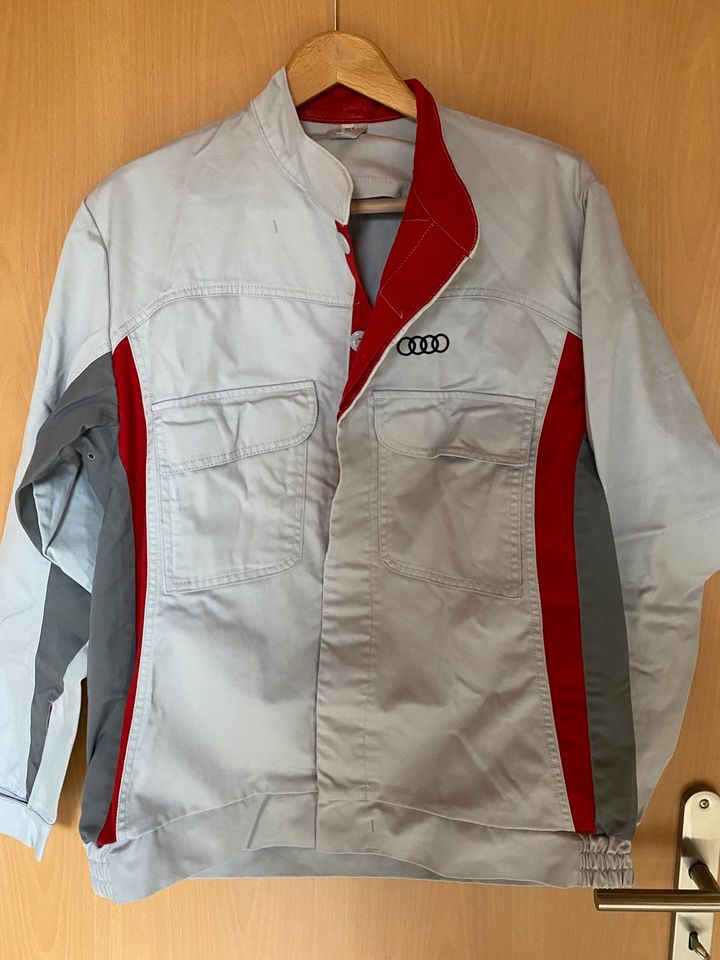 Audi Arbeitsjacke / Blouson alusilber Gr. 48 NEU in Wettstetten