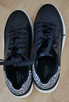 Schwarze Leo Plateau Sneaker Baden-Württemberg - Konstanz Vorschau