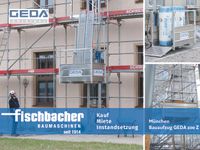 GEDA 200 Z Materialaufzug I Bauaufzug I Lastenaufzug zum mieten München - Moosach Vorschau