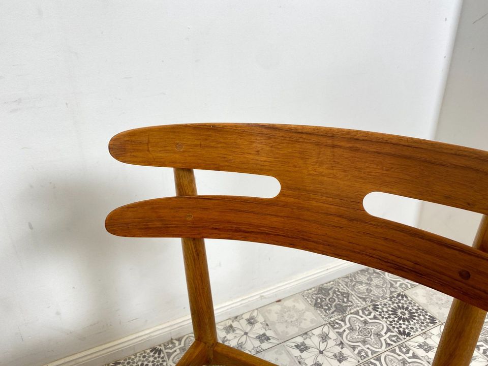 WMK Set aus 4  sehr gut erhaltenen skandinavischen Designerstühle Modell 178 von Johannes Andersen für Bramin in Teakholz # Stühle Esszimmerstühle Küchenstühle Danish Design Mid-Century Vintage in Berlin