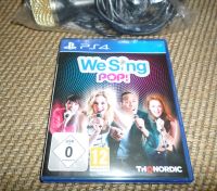 Playstation 4 - PS4 Spiel "We Sing Pop", mit 2 USB Mikrofone Saarland - Bexbach Vorschau