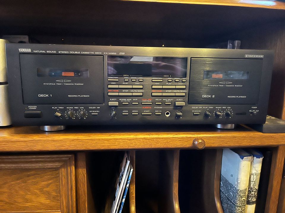 Yamahe Natural Sound Stereo Doppel Kasettendeck KX-W952 in Mönchengladbach