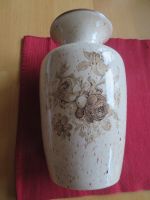 Vase beige/braun 24 cm hoch Kr. Dachau - Markt Indersdorf Vorschau