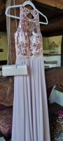 Festliches Kleid Gr 32 puderrosa mit passender Tasche Nordrhein-Westfalen - Lippstadt Vorschau