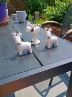 3 witzige Porzellan Figuren Rehe/Hirsch Nordrhein-Westfalen - Korschenbroich Vorschau